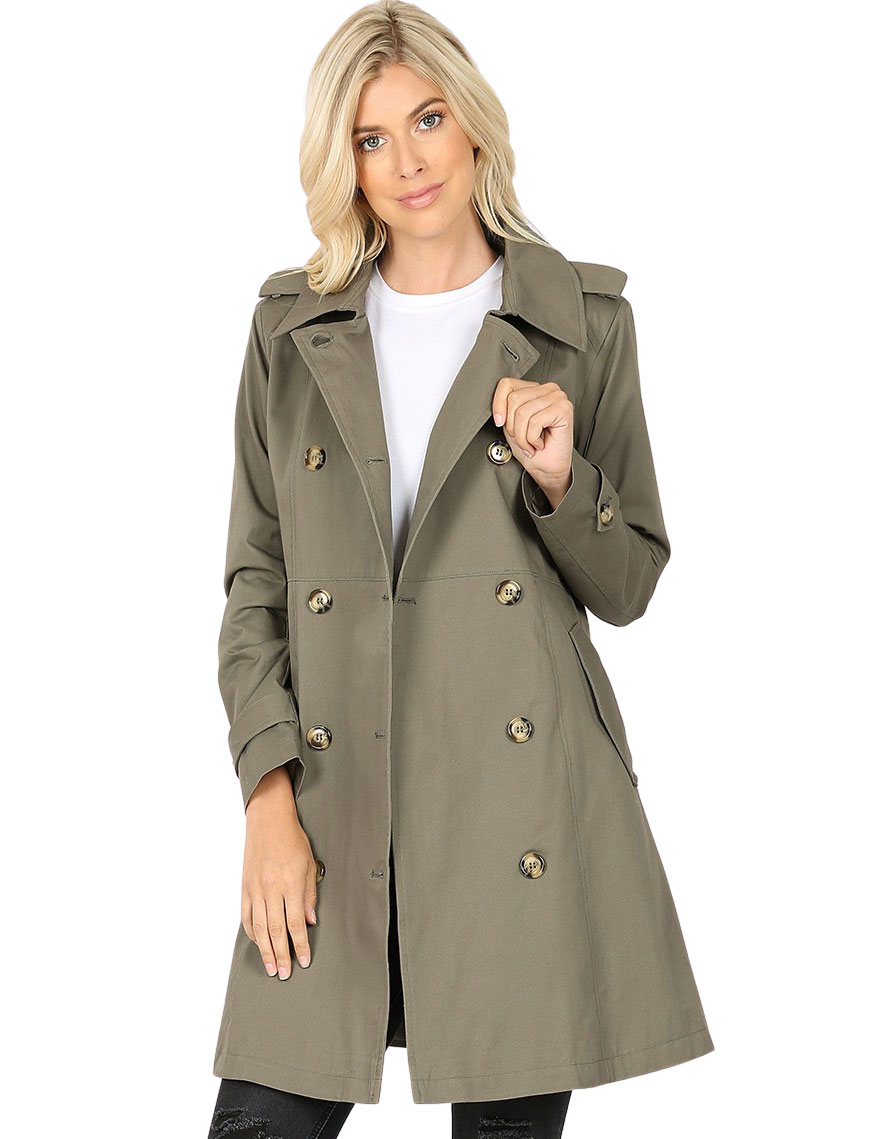 Magic Fashions: Trench Coat - Thigh Lenght 2674