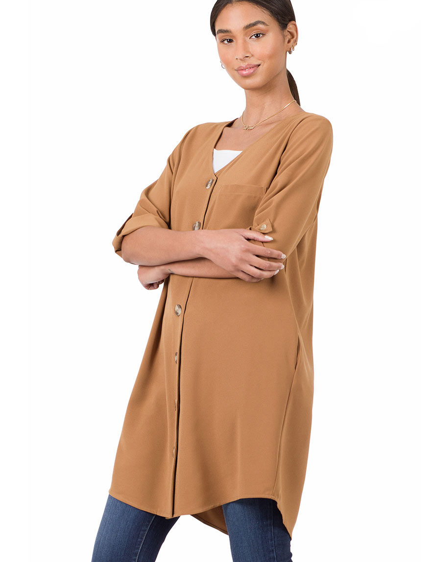wholesale 2729 - Button Front Cardigan/Dress