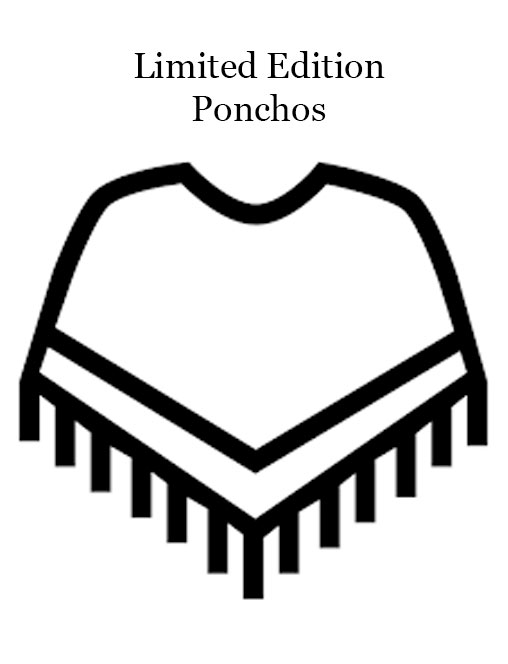 wholesale 3726 - Winter Ponchos Limited Edition