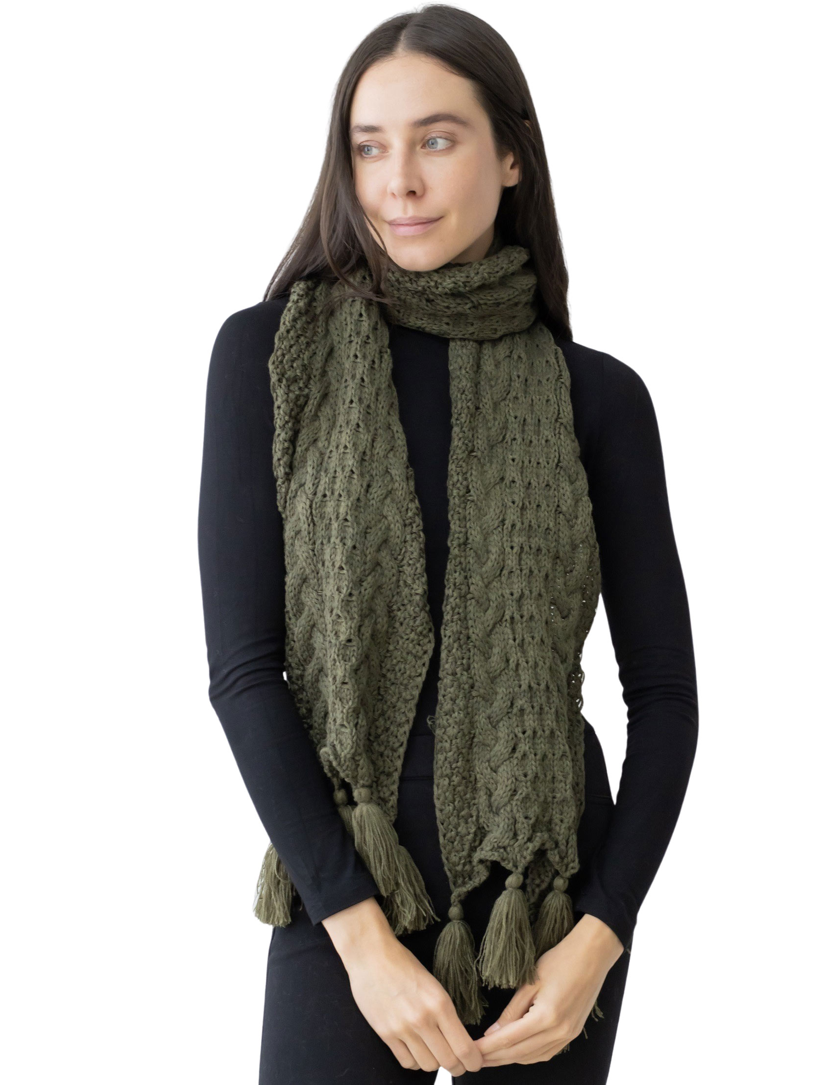 wholesale 4024 - Knitted Scarf