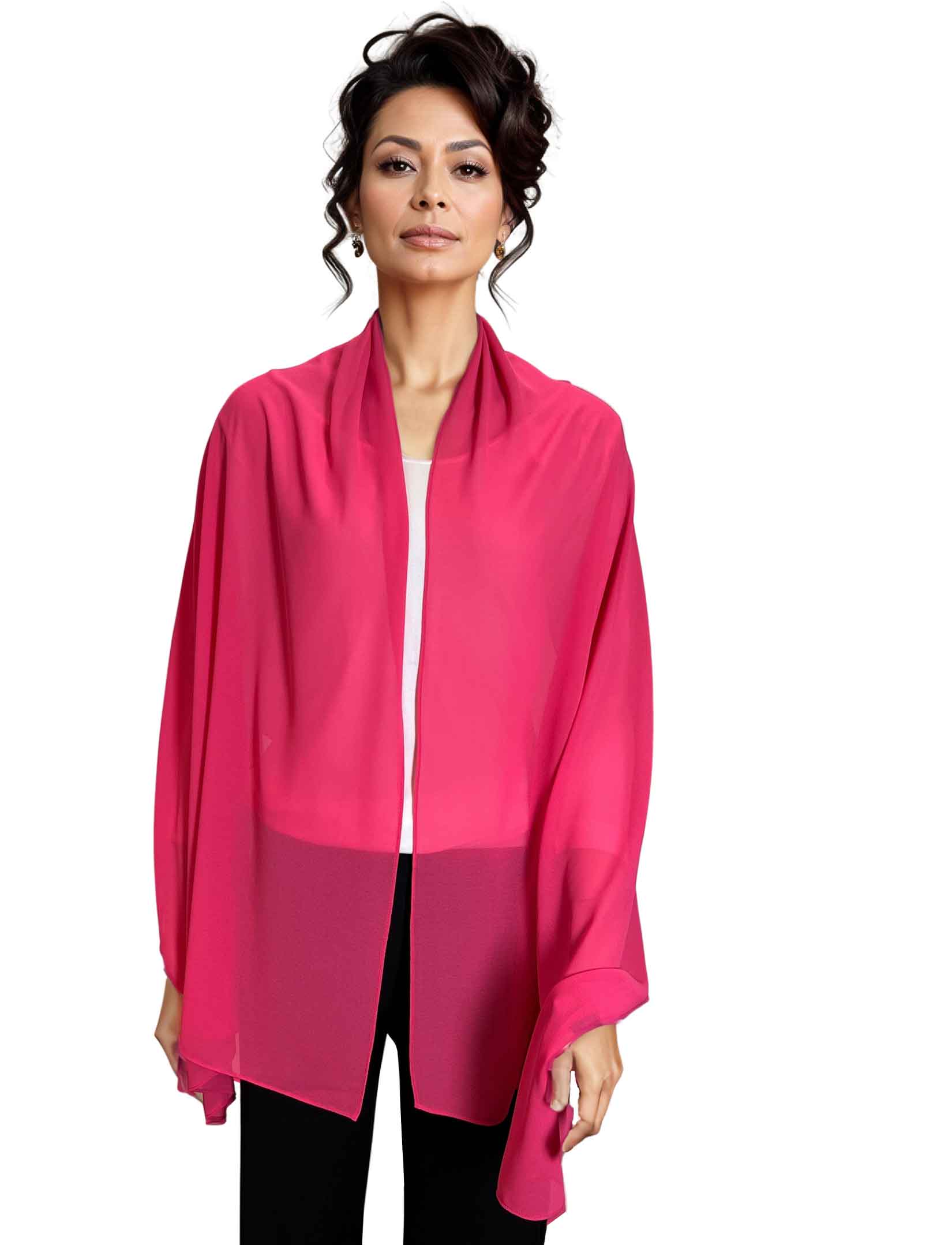 wholesale 3837 -  Georgette Dress Shawls