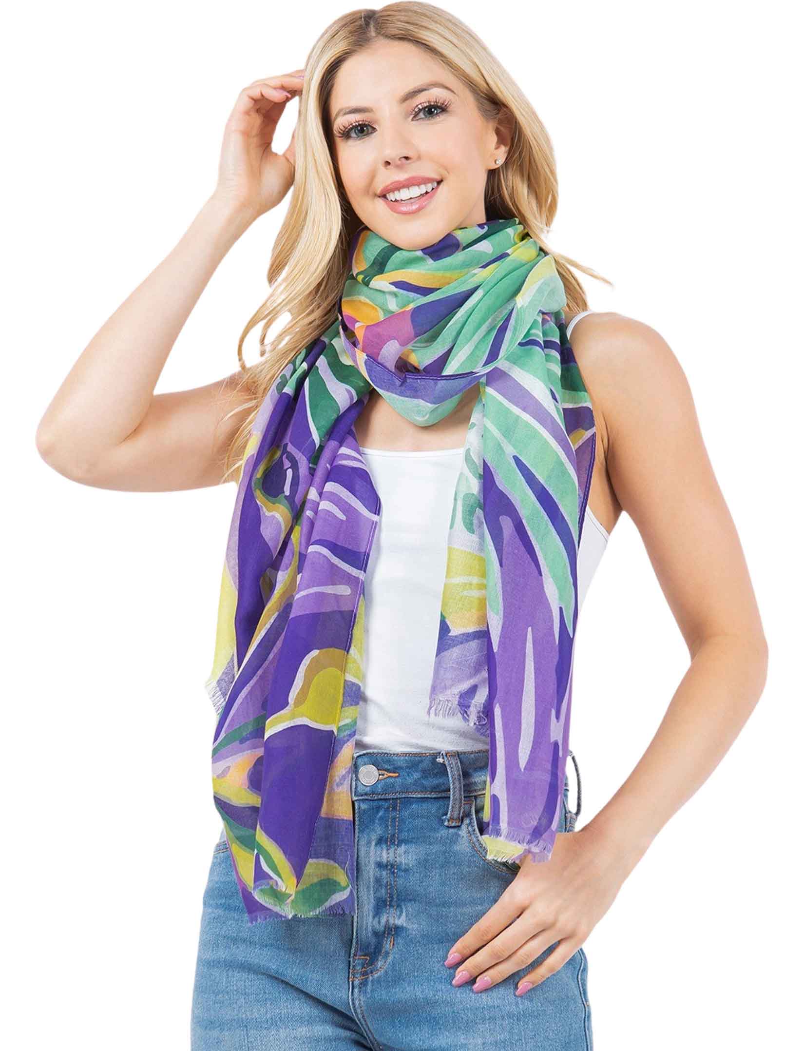 wholesale 4281 - Abstract Pattern Scarves