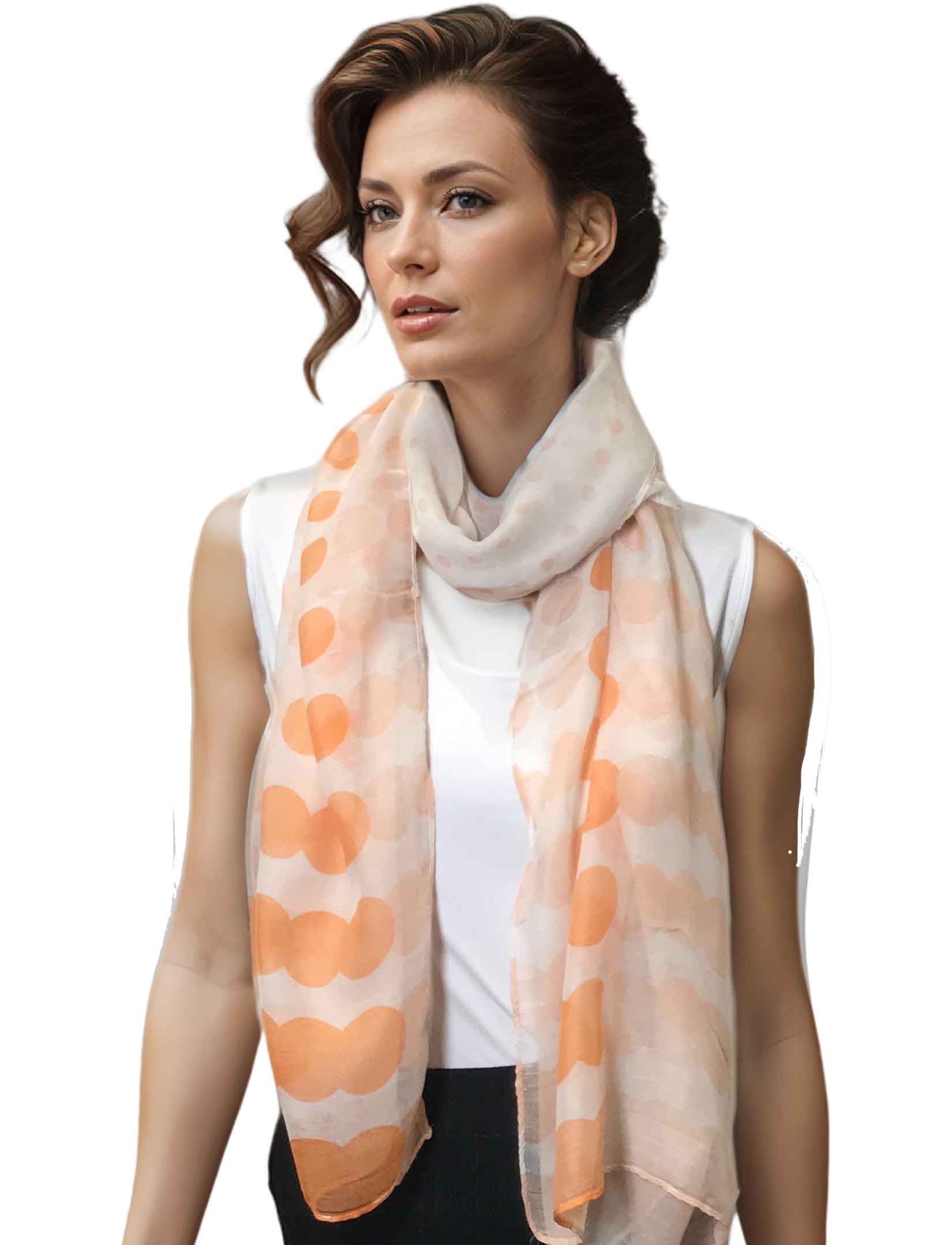 wholesale 3861 - Assorted Cotton Feel Summer Scarves