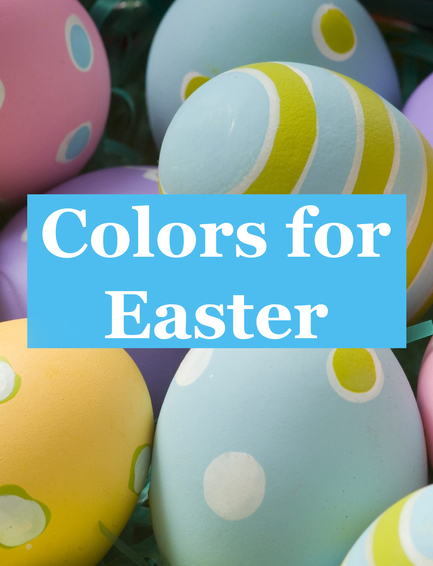 wholesale Colors for Easter