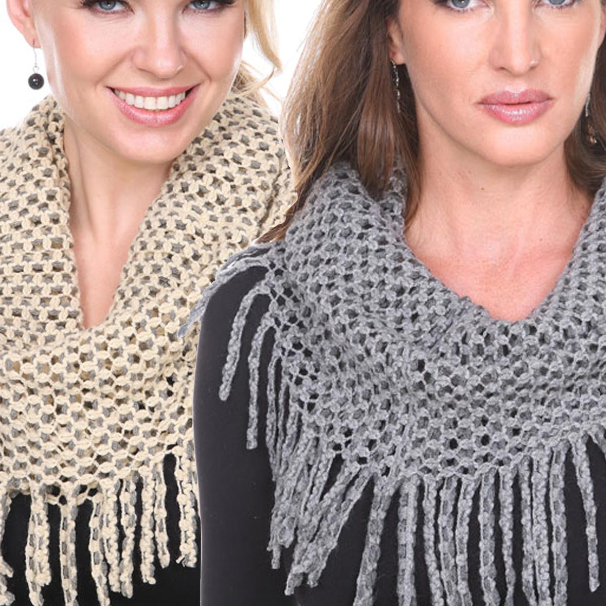 Infinity Scarves - Chenille Knit 7352