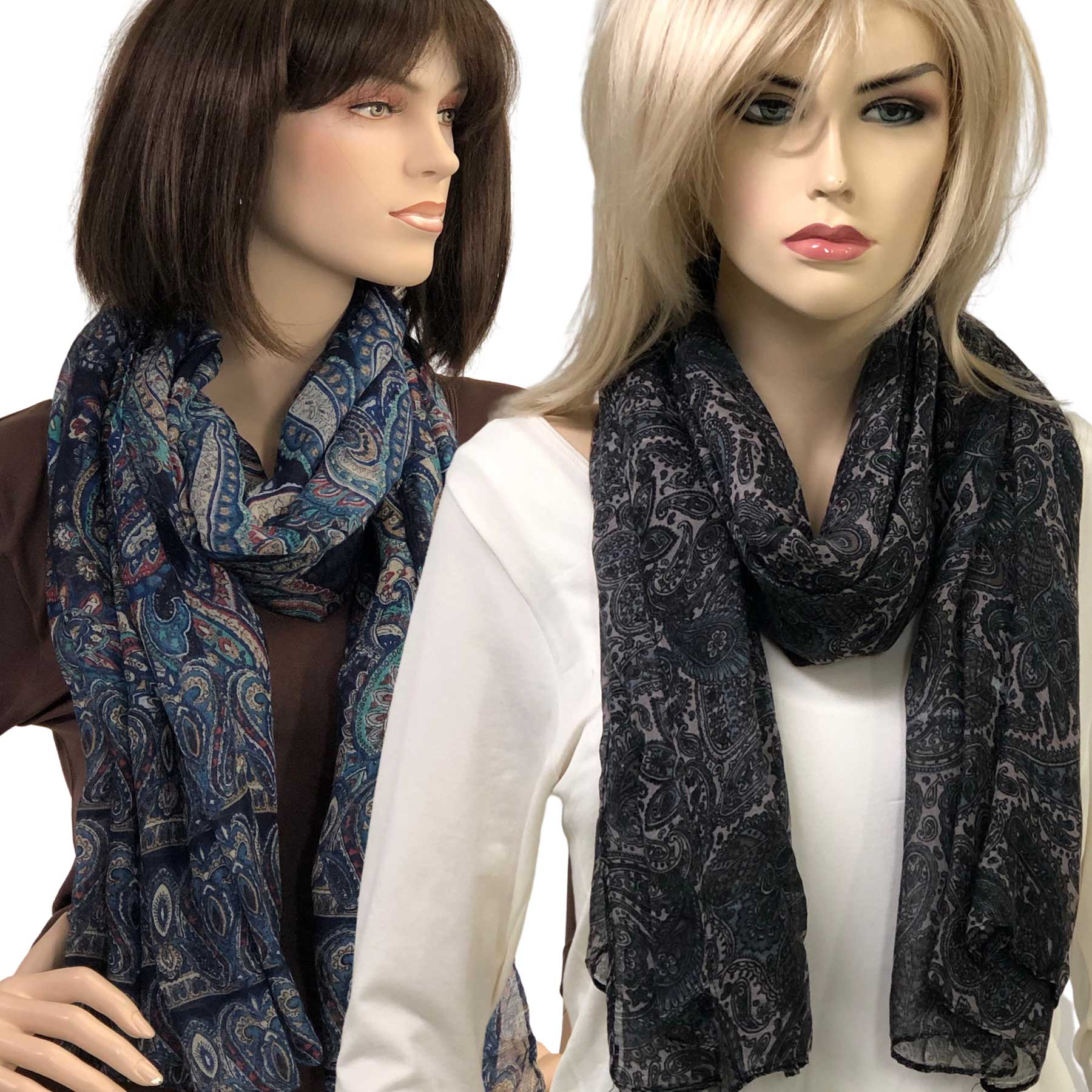 9172 - Paisley Scarves
