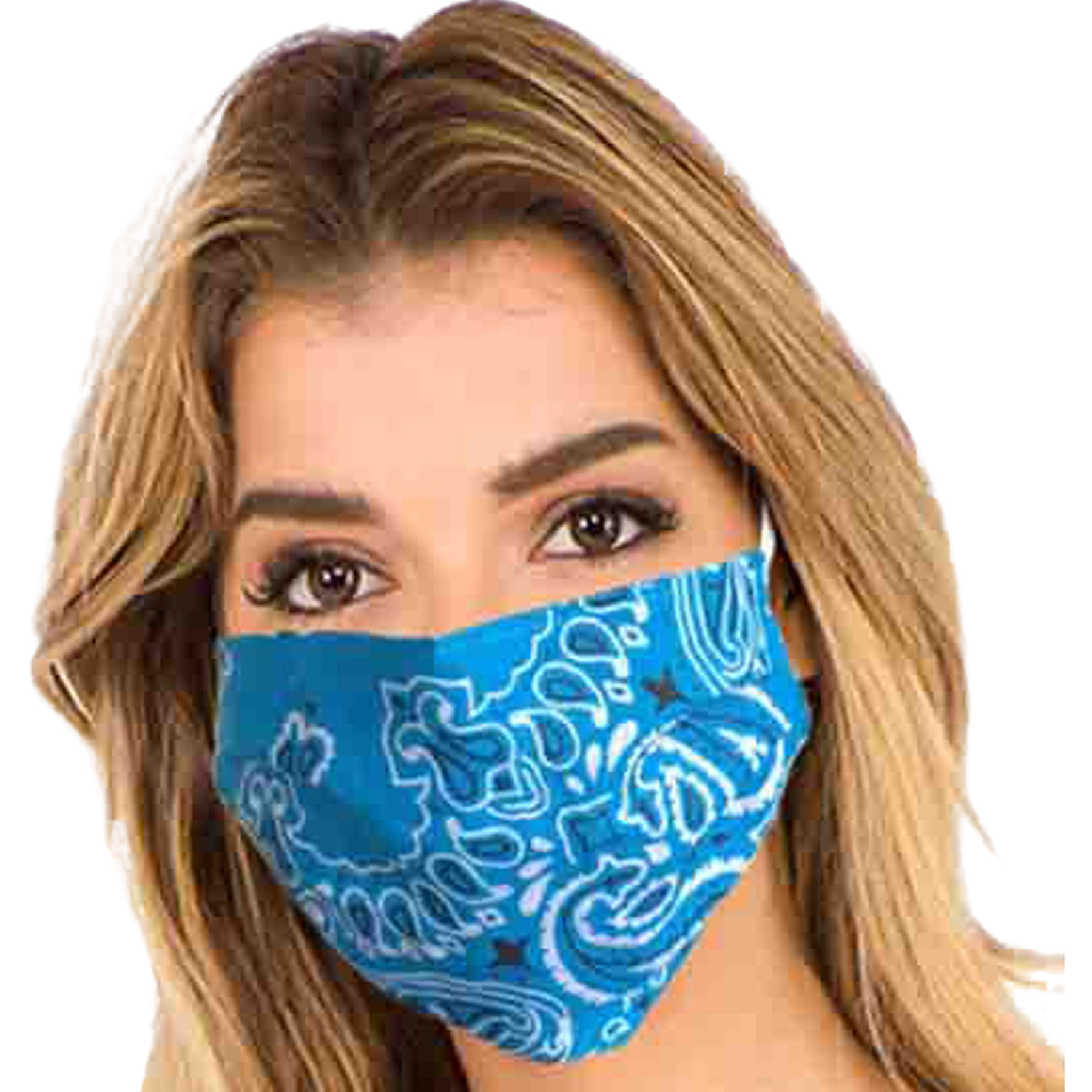 Protective Masks Bandana Print C07 C15