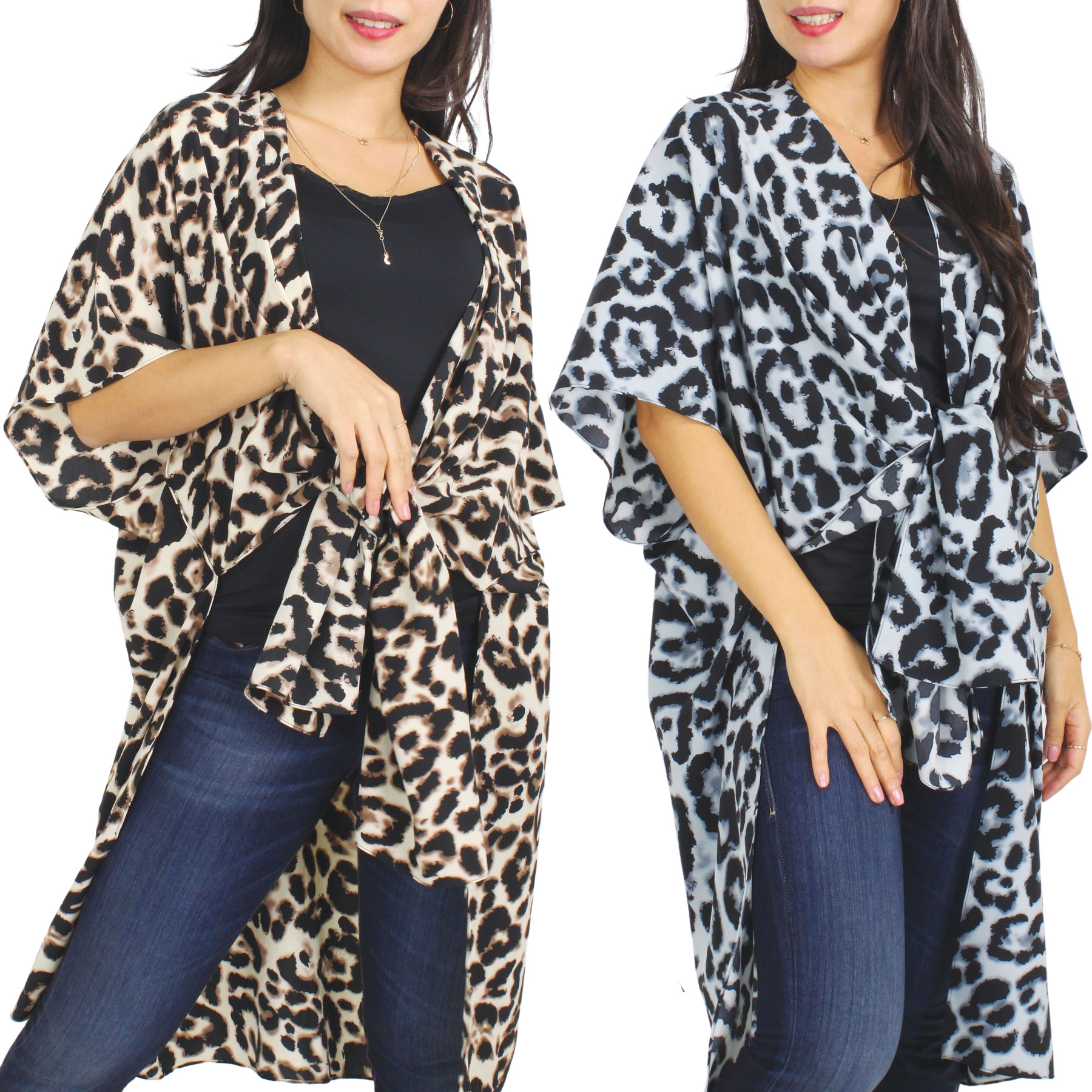 Kimono Style - Leopard Print 9930