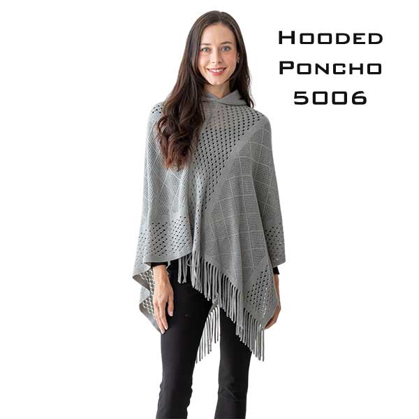 5006 - Poncho with Hood