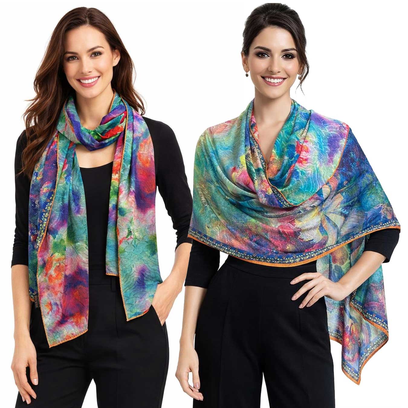 3977 - Xiangyuansha Style Scarves